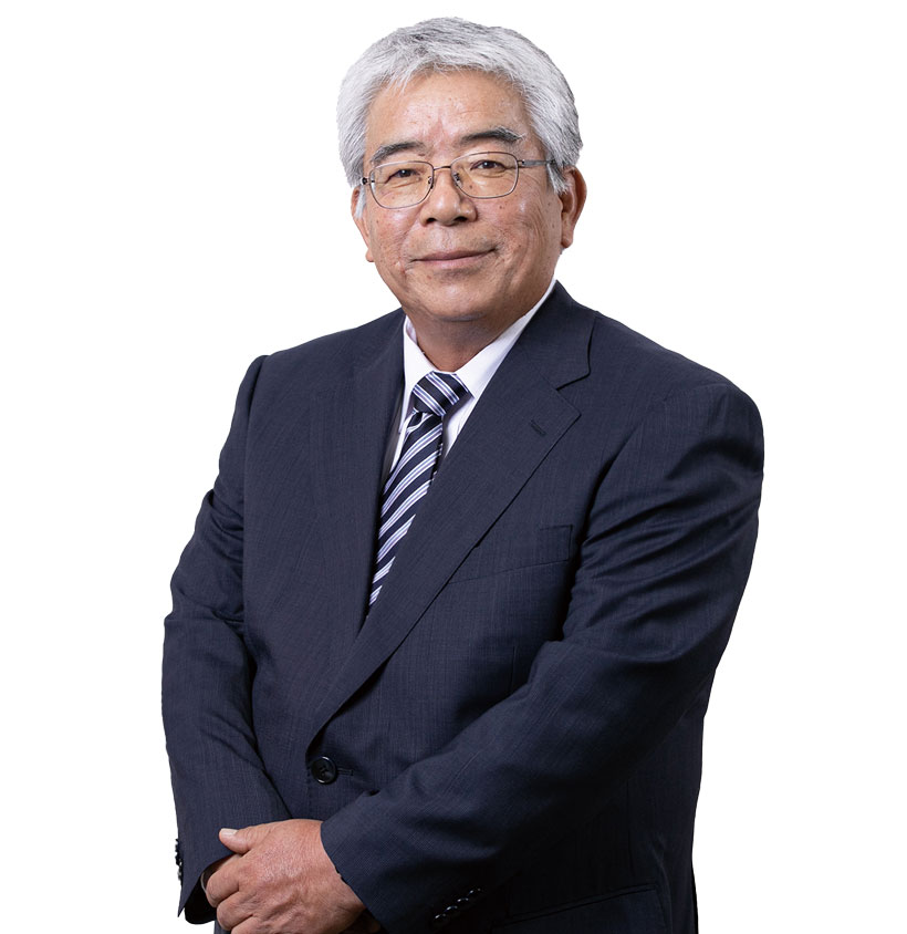 社員と笑いあいながら肩を組む社長のイメージ